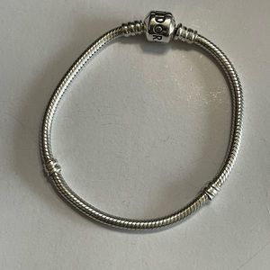 Pandora Iconic Pandora Clasp Bracelet 7.1”